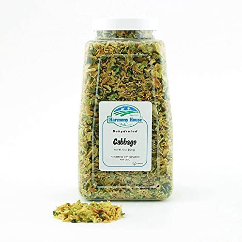 Harmony House Foods Cabbage Flakes - Dehydrated Prepper Supp