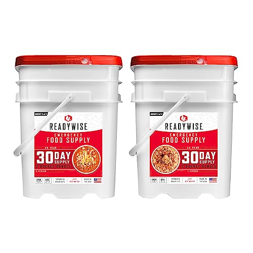 ReadyWise 30-Day Emergency Food Supply: Breakfast, Lunch, Dinner
