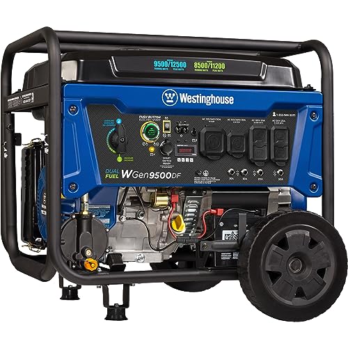 Westinghouse 12.5kW Dual Fuel Backup Generator