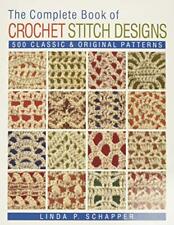 500 Crochet Stitch Designs Book (Volume 1)