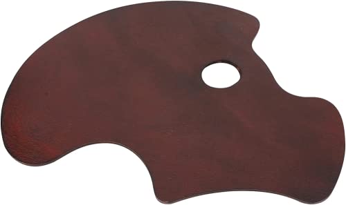 Lightweight Walnut Palette for Acrylic & Watercolor Painting