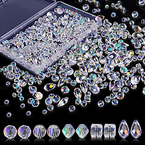 Assorted Glass Beads for Jewelry Making - 600pcs