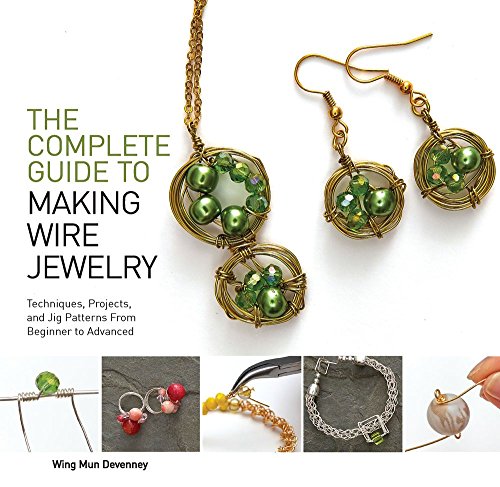 Wire Jewelry Making Guide: Techniques, Projects, Jig Patterns