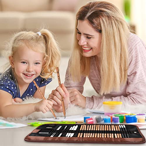 YunQiDeer Drawing Pencils Sketch Kit for Kids Adults