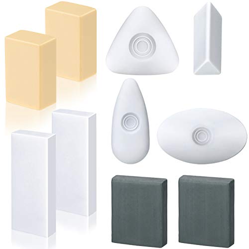 10-Piece Drawing Eraser Set for Sketching and Painting