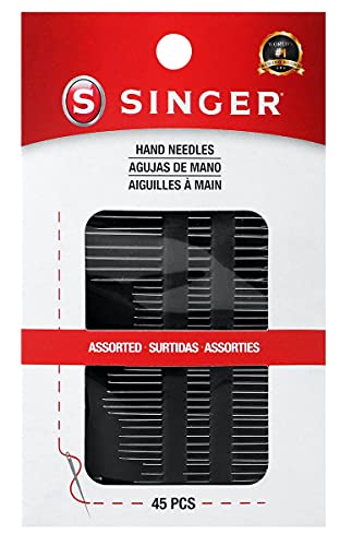 SINGER Assorted Hand Needles Set - 45 Count