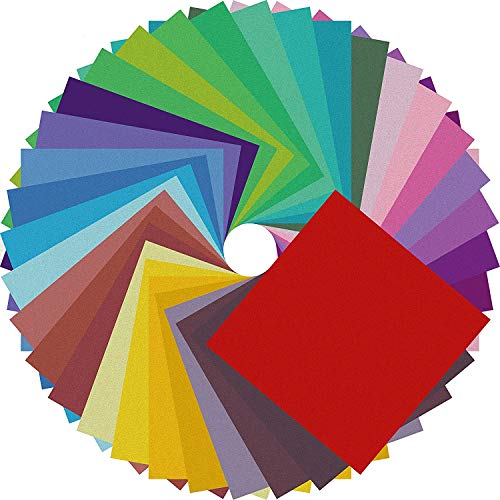 500 Sheets Origami Paper with 20 Vivid Colors