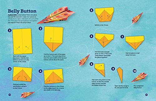 Kid's Ultimate Paper Airplane Instruction Book: 12 Designs
