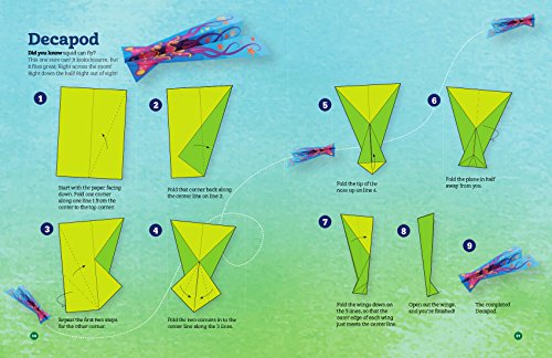 Kid's Ultimate Paper Airplane Instruction Book: 12 Designs