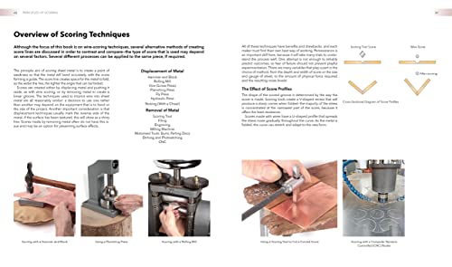 Metalwork and Silversmithing: Curved Scoring Technique