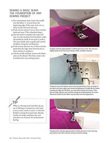 Complete Sewing Guide for Clothing: Zippers, Notions, Patterns