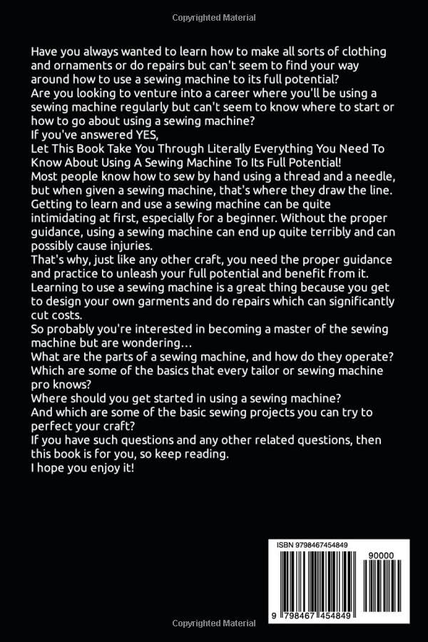 Beginner's Guide to Using a Sewing Machine