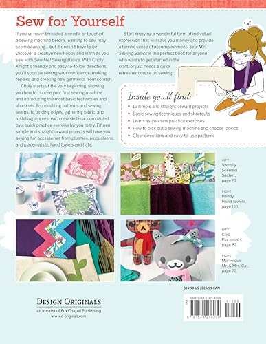 Sew Me! Beginner's Guide to Sewing Techniques & Projects