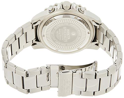 Men's Specialty 6621 Silver Stainless-Steel Swiss Quartz Dress Watch