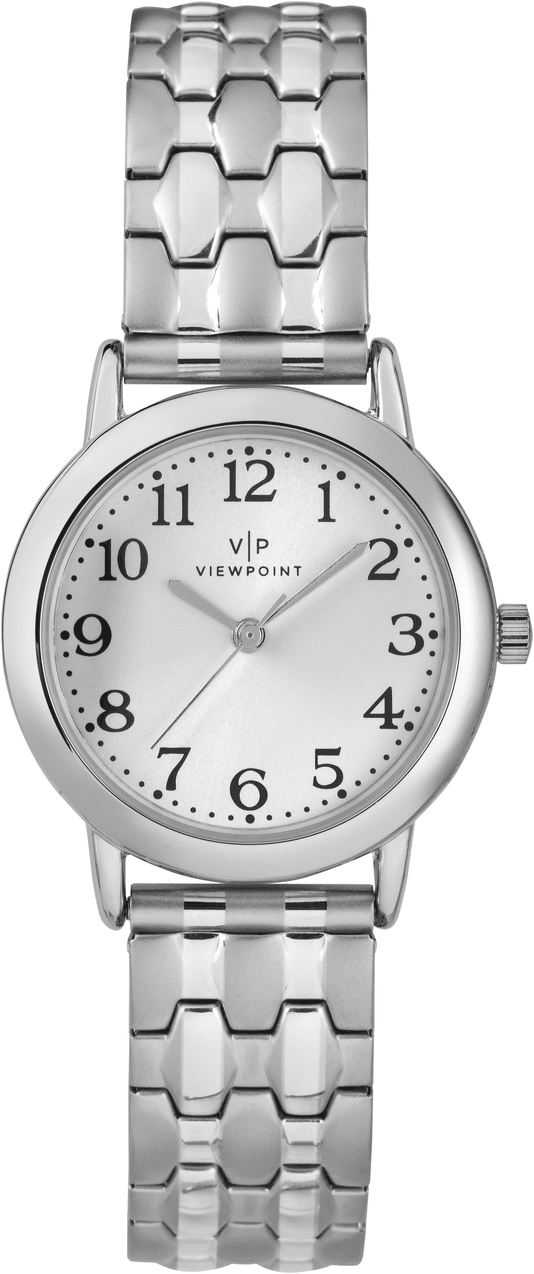 Timex Women's Silver-Tone Fashion Watch