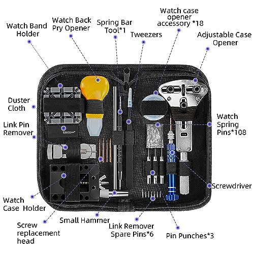 Professional Watch Repair Tool Kit