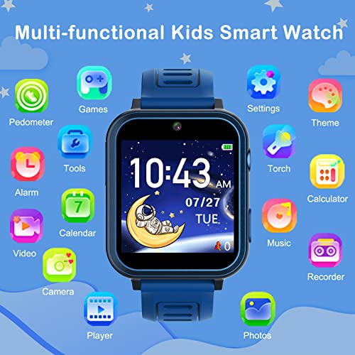 Kids Smartwatch with Games, Camera & Music Player