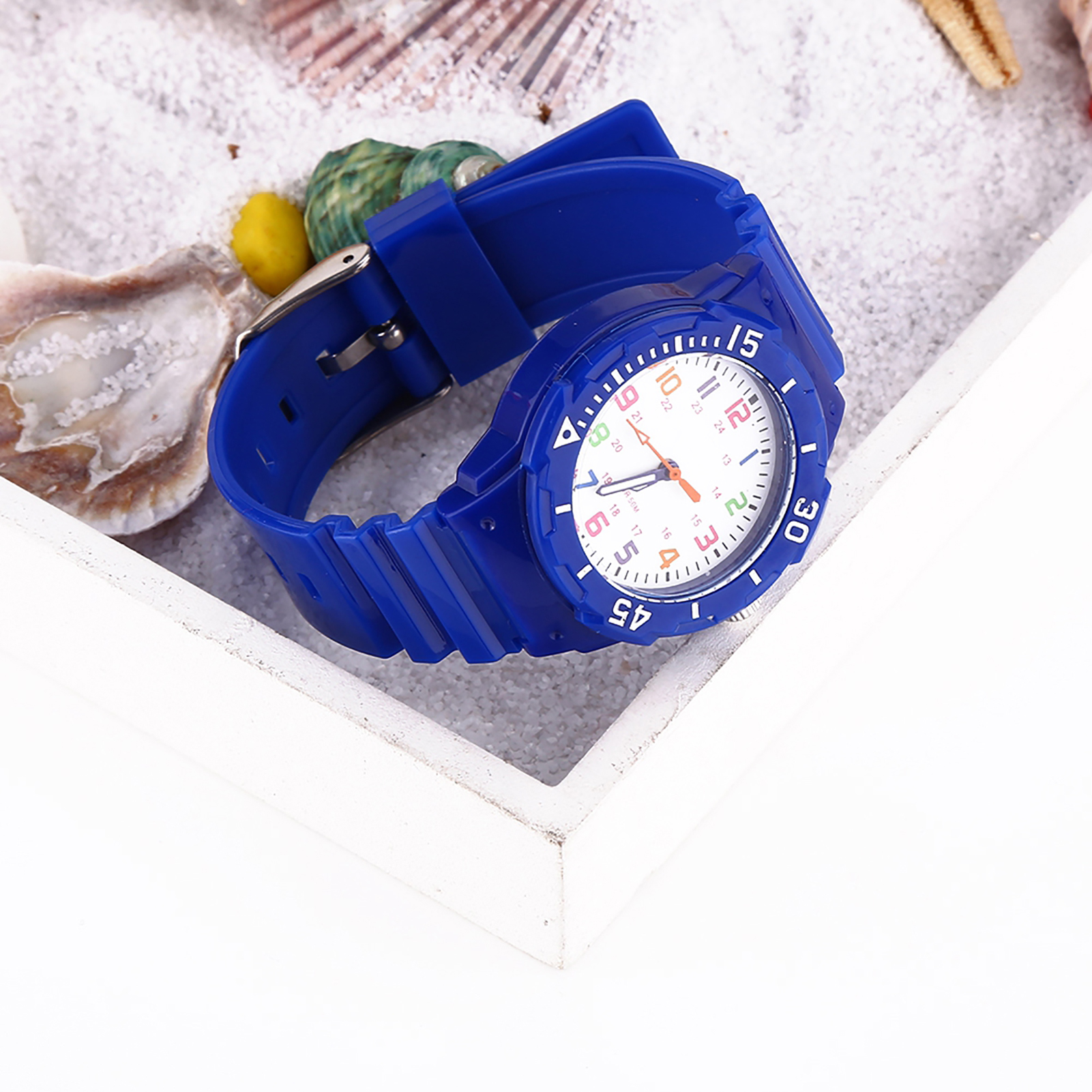 Blue Sports Quartz Children's Wristwatch
