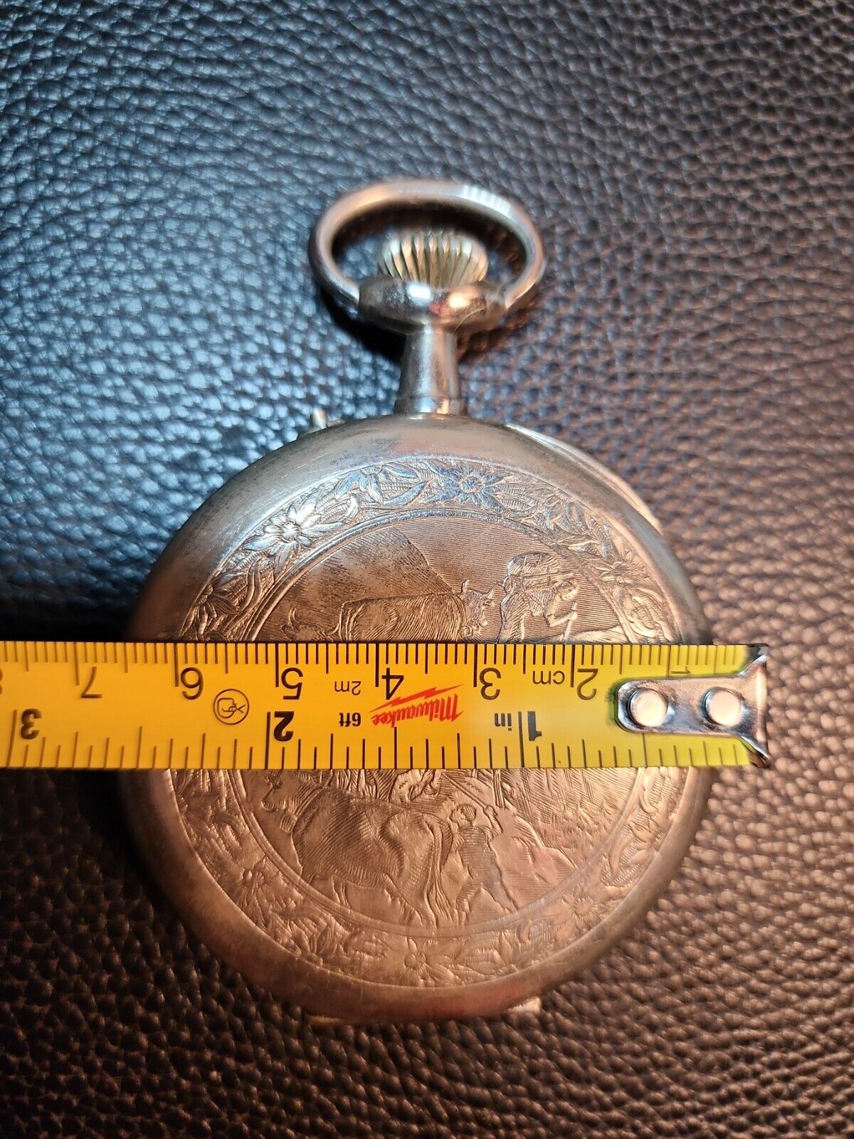 vintage very large pocket watch