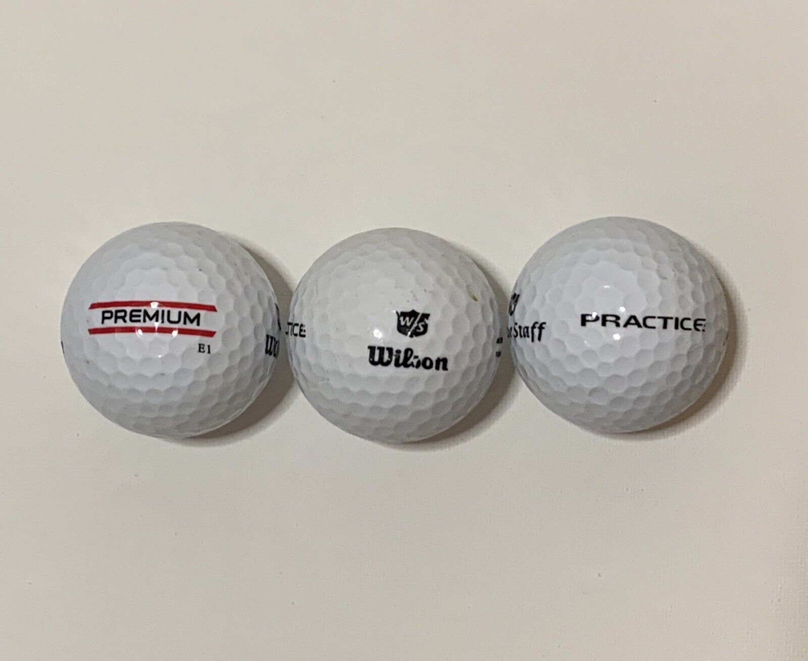 100 Assorted Practice Golf Balls - Mix of Brands