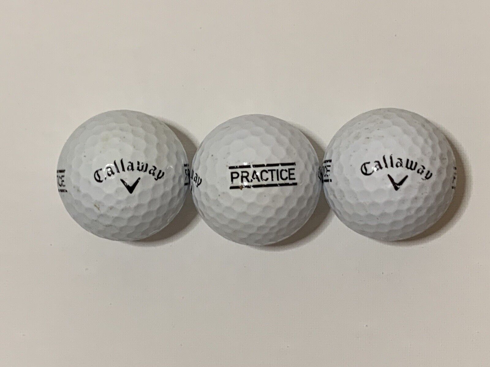 100 Assorted Practice Golf Balls - Mix of Brands