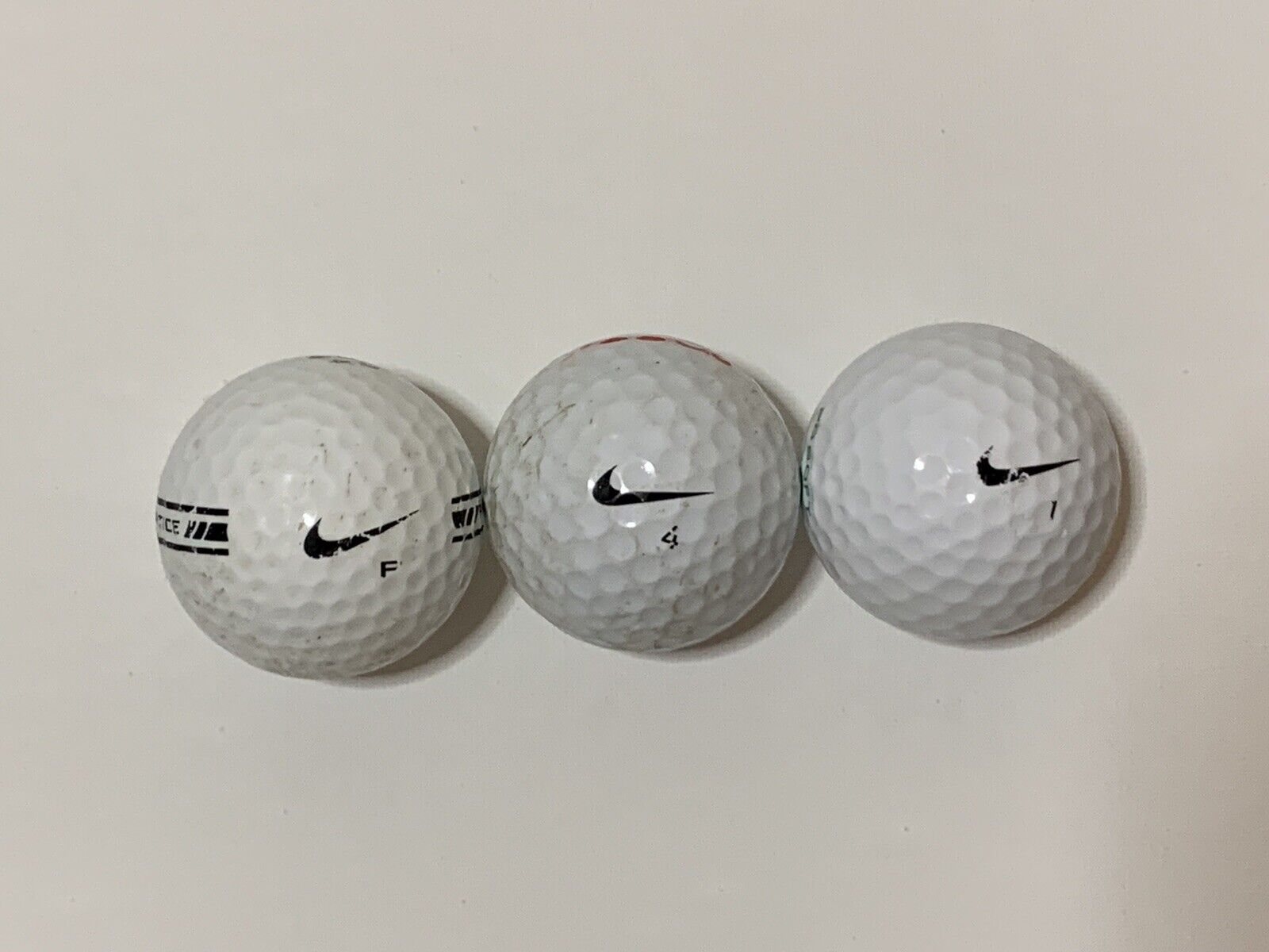 100 Assorted Practice Golf Balls - Mix of Brands