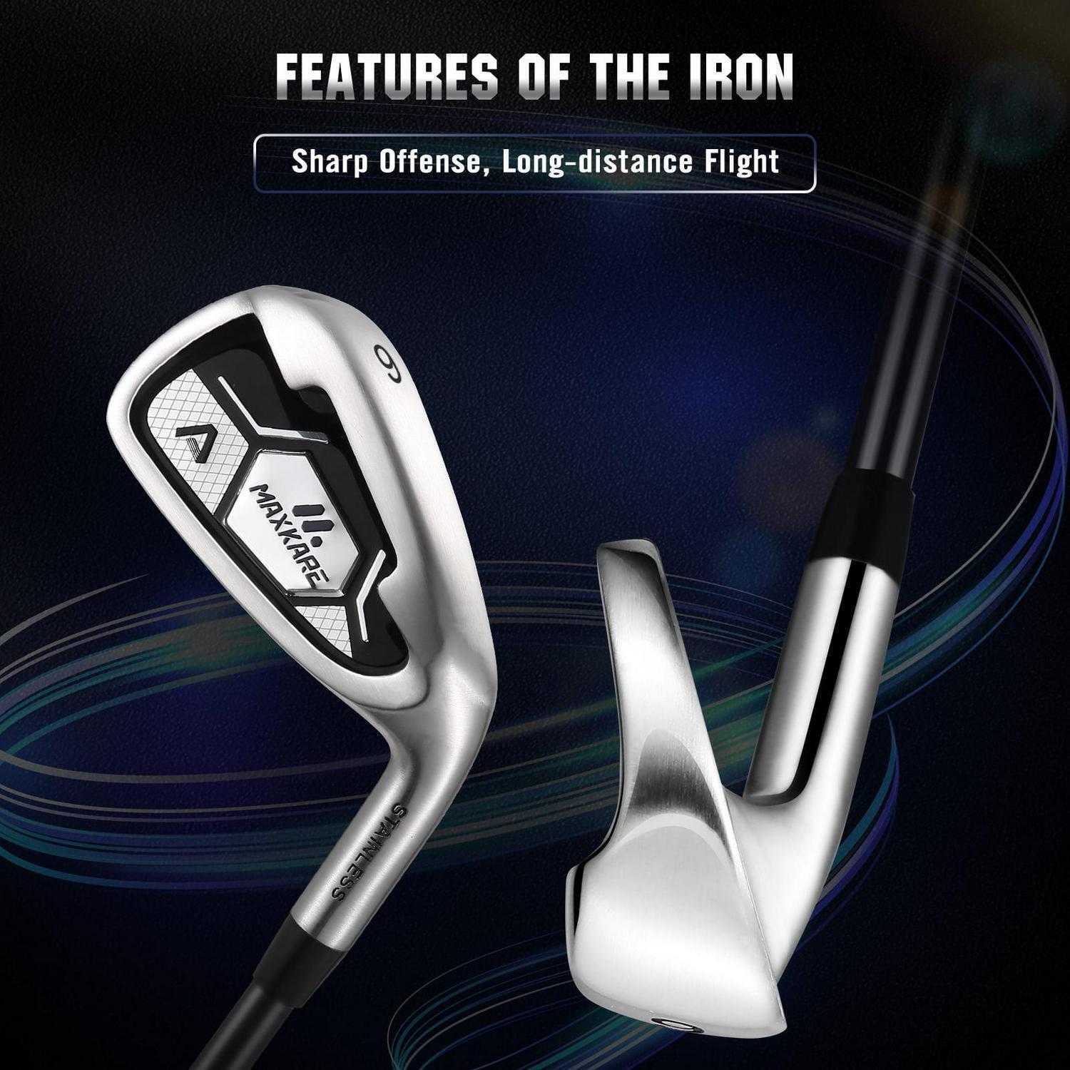 13-Piece Golf Clubs with Stand Bag