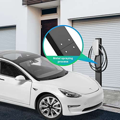 Wall-Mounted Tesla Charger Pedestal by eMACROS