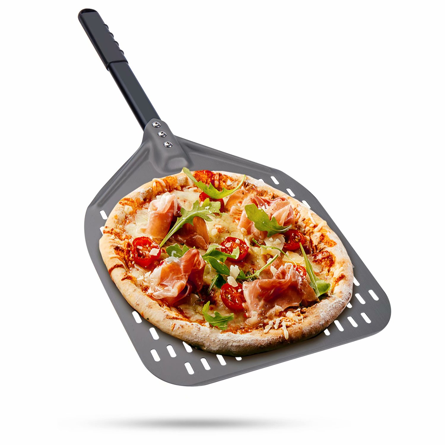 Rectangular Pizza Turning Peel - 12x14 Inches