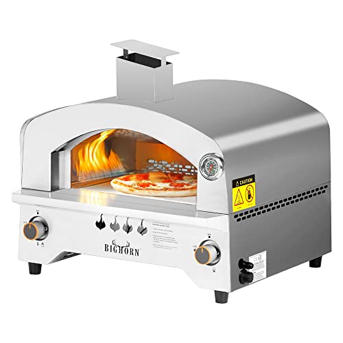 Portable Gas Pizza Oven with Stone