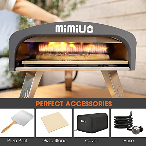 Mimiuo Gas Pizza Oven - Portable Propane, Classic Series
