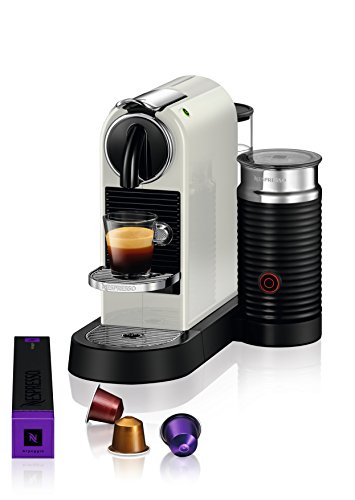 Delonghi Nespresso EN267 WAE Citiz Capsule Machine Cream-grey
