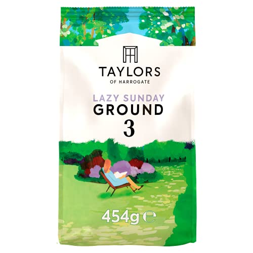 3 Packs of Taylors Lazy Sunday Ground Coffee