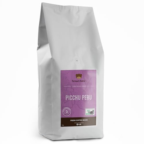 Picchu Peru Medium Roast Coffee Beans 1kg