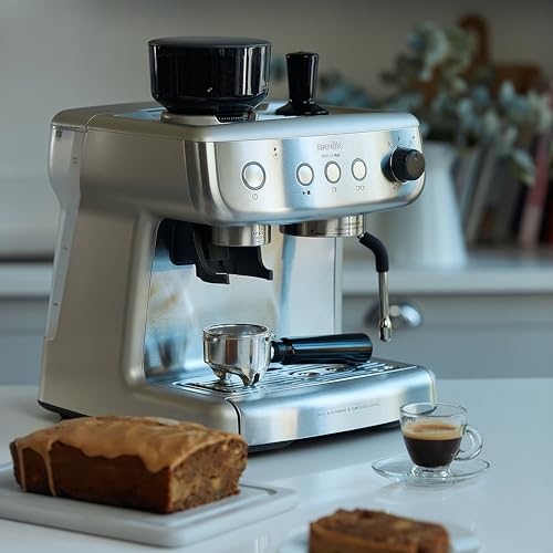 Barista Max Espresso Machine with Bean Grinder & Steam Wand