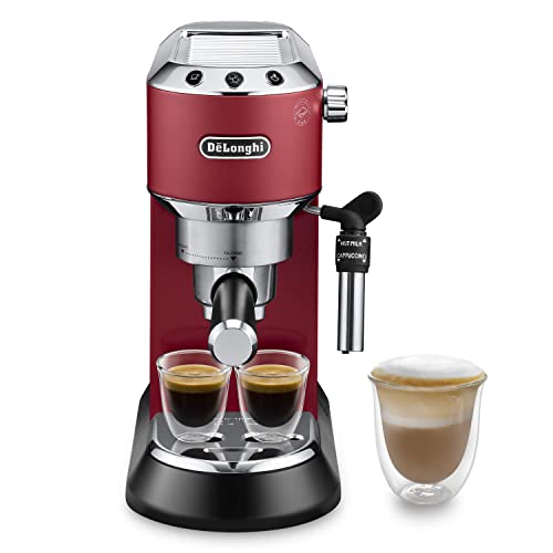 De'Longhi Traditional Espresso Machine, Red, 1L