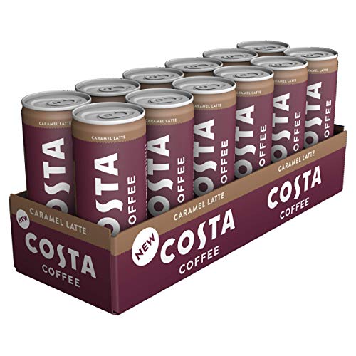 Costa Caramel Latte in 12 Cans
