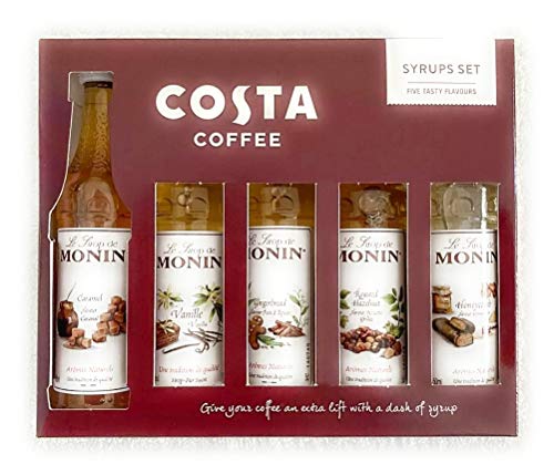 Costa Monin Syrup Gift Pack- 5 Flavours