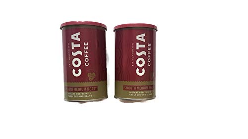 Costa Smooth Medium Roast Instant Coffee Bundle