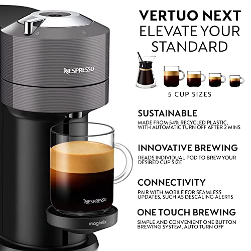 Magimix Nespresso Vertuo Next Coffee Machine Premium Pod