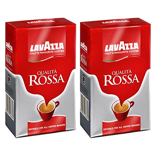 2 Pack Lavazza Qualita Rossa Ground Coffee