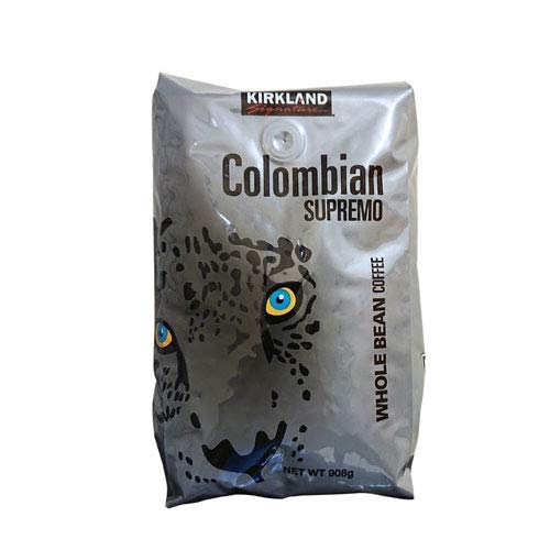 KIRKLAND SIGNATURE Colombian Medium Roast Coffee Beans, 908g