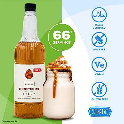 Sugar Free Honeycomb Syrup - Flavorful Vegan Coffee Enhancer