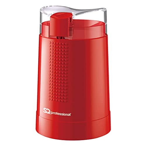 SQ Professional One-Touch Coffee Grinder - Red
