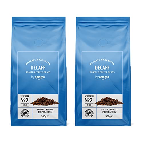 Amazon Decaffeinated Coffee Beans, 1kg (2x500g)