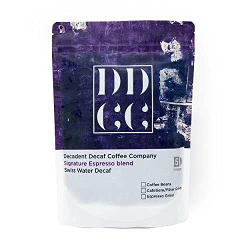 Decadent Swiss Water Decaf Espresso Coffee Beans - 227g