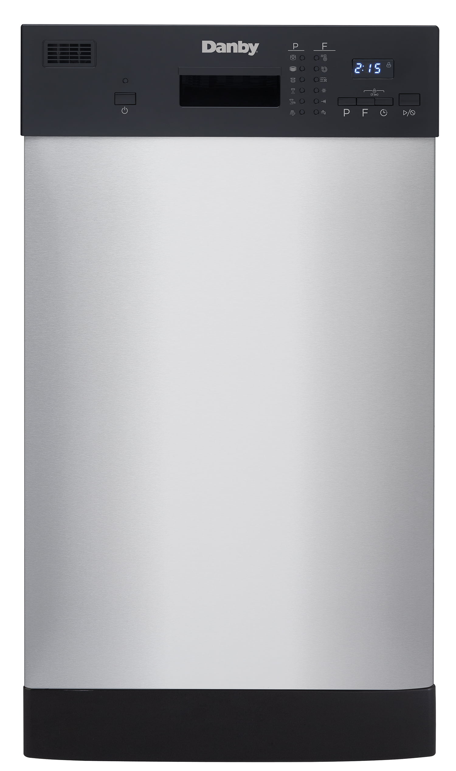 Danby 18" Built-In Dishwasher in Stainless Steel