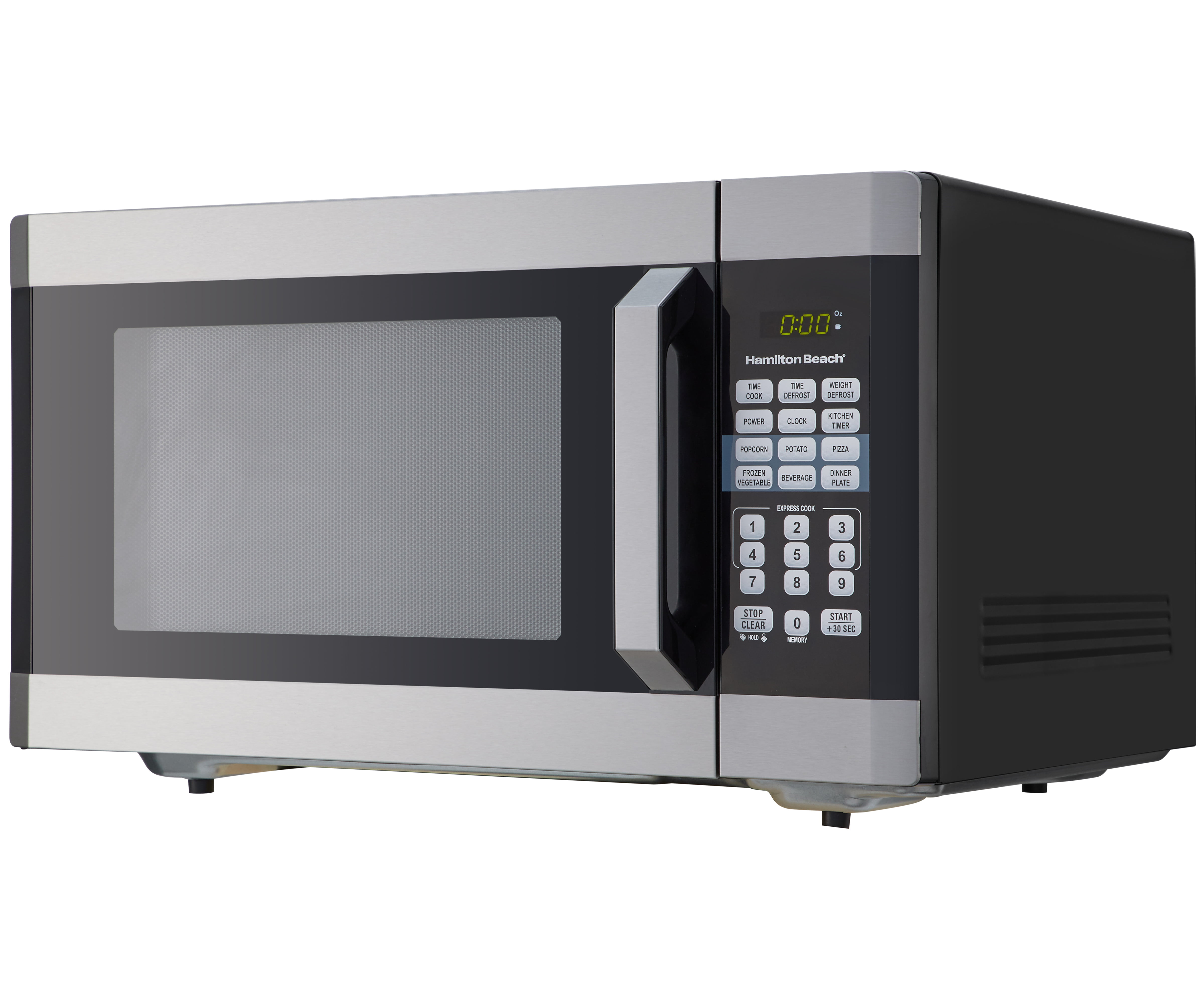 Stainless Steel Digital Microwave Oven by Hamilton Beach