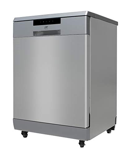 Steel Portable Dishwasher with 6 Wash Programs