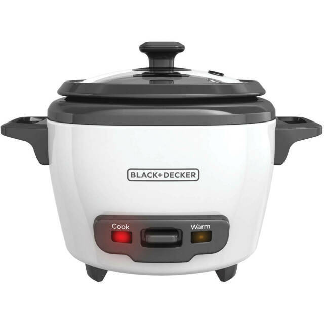 BLACK+DECKER Electric Rice Cooker with Keep-Warm Function
